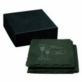 Set of 4 Square Slate Coasters